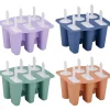 Isglassformar i silikon - 6-pack