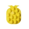 Ishink - Ananas - Silikon - 14 x 18,5 cm - Utan BPA - Gul