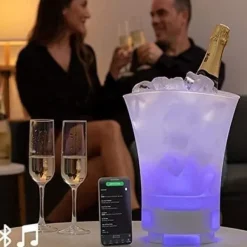 Ishink - LED - Laddningsbar högtalare - Plast - Vit - 255