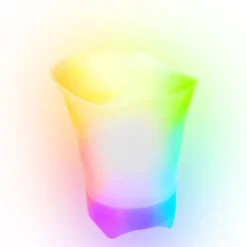 Ishink RGB LED-ljus iskylare 5L för champagne STOR
