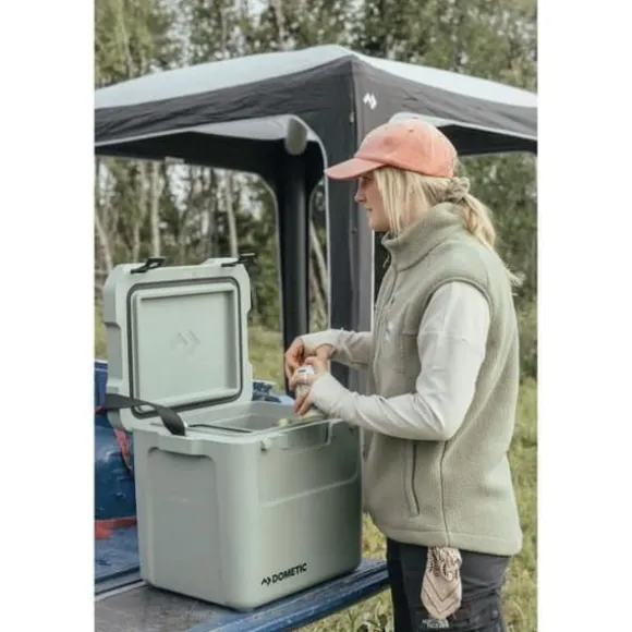 Isolert kylbox - DOMETIC - Cool Ice CI 28 - 28L - Bevar isen i flera dagar - Moss
