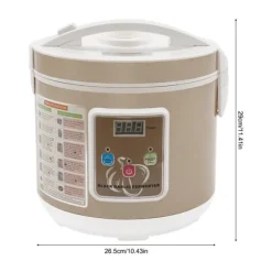 Jäsare för svart vitlök, 5 L intelligent vitlöksmaskin, 90 W, 12–15 dagars fermentering