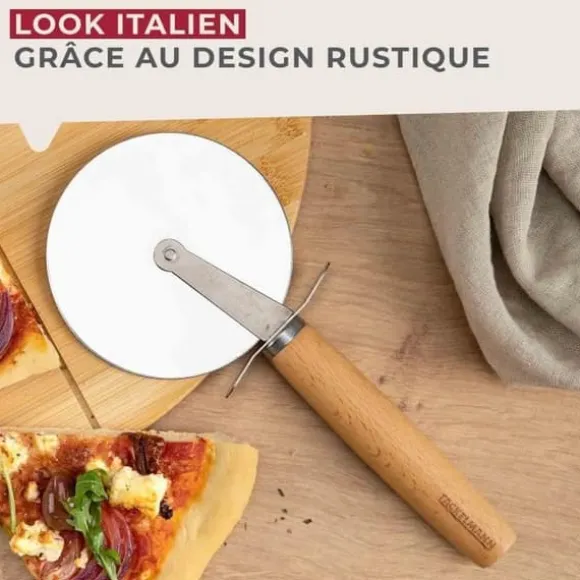 Jätte pizzahjul trähandtag Fackelmann Pizza & Pasta 31118
