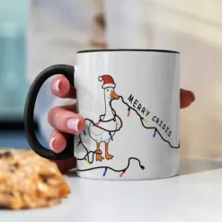 JULMUGG GÅSPIPA MED GÅSPIPA JULKLAPP