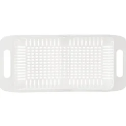 Justerbar kökssil för diskho, sil, durkslag för diskho, 32-44x20x8cm ORION 731623