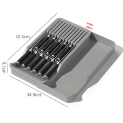 Justerbar Knivlåda 40 x 15,5-25 x 5cm