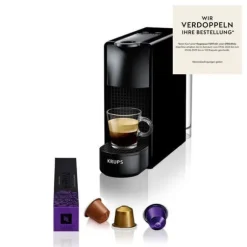 Kaffemaskin - KRUPS XN1108K - Essenza mini svart