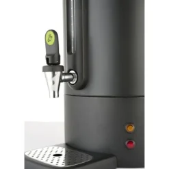 Kaffevärmare med droppfri kran svart Concept Line 10 l - Hendi 211458