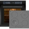 Kaiser EH 6306 RS Inbyggnadsugn 79 L + KCT 6705 I HERD Induktionshäll 60 cm