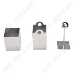 Kakform - TD® - Tofu - Rostfritt stål - 9x4x4 cm - Kökstillbehör