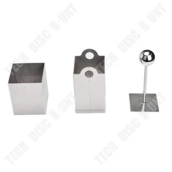 Kakform - TD® - Tofu - Rostfritt stål - 9x4x4 cm - Kökstillbehör