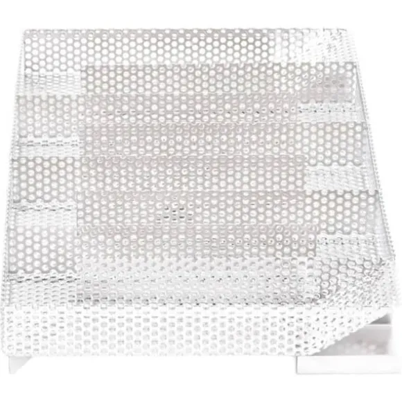 Kallgenerator - Rostfritt stål - 8 kammare - 35 cm - Träflis - Silverfärgad