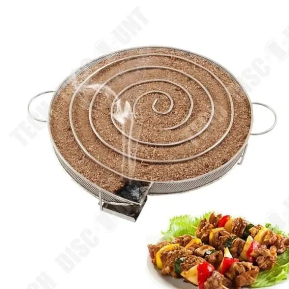 Kallröksgenerator för Barbecue, Grill eller Vedrökare, varma och kalla partiklar Barbecue-verktyg