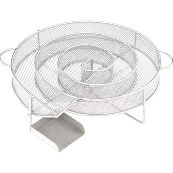 Kallröksgenerator i rostfritt stål - Rökning av fisk, kött & grönsaker | Diameter: 19,5 cm