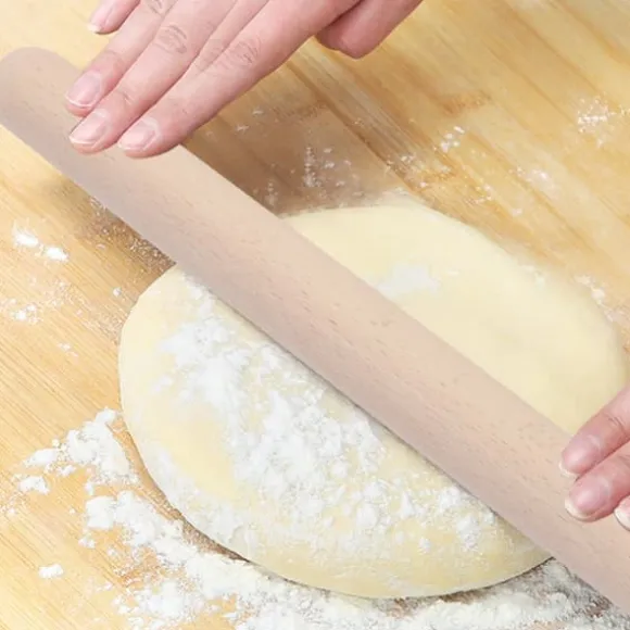 Kavel i massivt trä för bakning - 29 cm längd