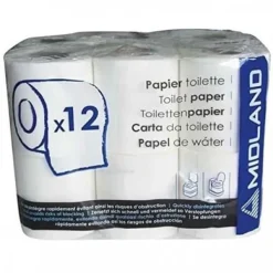Kemiskt toalettpapper 12 rullar
