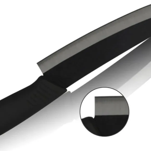 Keramiska knivar 6 tum till 5 tum 4" 3" knivknivar med zirconia skalarslida.