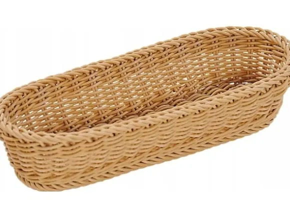 Kesper Oval brödkorg för bröd, baguette, 42 x 16 cm, Kesper