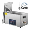 28/40KHz dubbelfrekvens ultraljudsrengörare med 10L tank, justerbar uppvärmning/arbetstid, 3 rengöringslägen, genomtänkt design