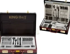KingHoff KINGHOFF bestick 72 ELE. glansigt KH-3519