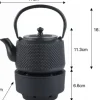 KingHoff KINGHOFF KH-1847 ZELEWAY STARTER 0,8 L MED FILTER OCH VARMARE
