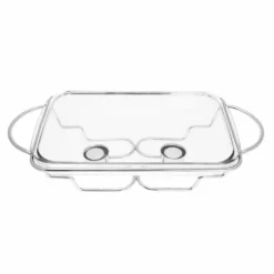 Kinghoff Serveringsskål KH-1410 2,9L Glas/Rostfritt