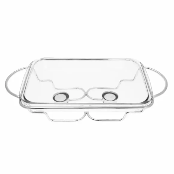 Kinghoff Serveringsskål KH-1410 2,9L Glas/Rostfritt