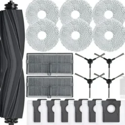 Kit med tillbehör kompatibel med Dreame L10s Pro Ultra Heat/ L10s Ultra Gen 2, Delar kompatibla med Dreame X30 Ultra/Mova E30 Ultra