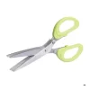 Köksaxar - EUROWEB - 5 blad - Rostfritt stål - Ergonomisk design - 14 cm