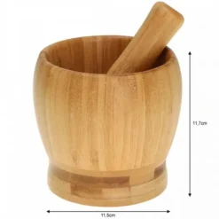 KÖKSBAMBUMORTEL 11cm KINGHOFF KH-1617