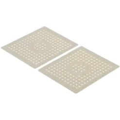 Köksdiskmatta 2 st livsmedelsklassat gummimaterial halkfri lätt att rengöra diskbänksskyddsmatta för kök