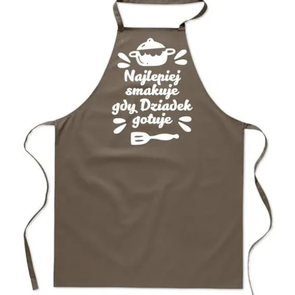 KÖKSFÖRKLÄDE beige MORFARS LAGER MAT present till morfars dag FA_426_b