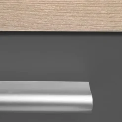 Kökskåpsset, 160x60x206,5 cm, Grå