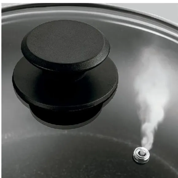 Köksredskap - FAGOR - Vivant 424 - Smidd Aluminium - Non-stick - 4 Delar Svart