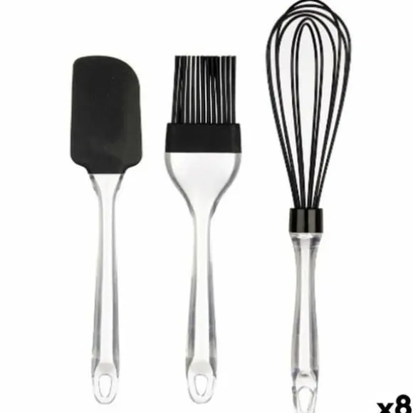 Köksredskapsset Kinvara Silikon Plast 14,5 x 29 x 5 cm 15,5 x 34 x 6 cm Bageri (8 antal)