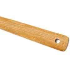 Köksredskapsset - Relaxdays - 6 delar - Ställning i bambu - 30 cm - Ljust brunt
