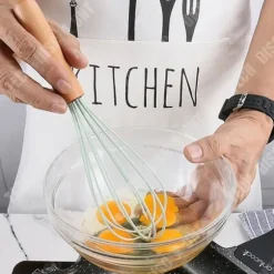 Köksredskap - TD® - Non-stick Spatel - Trähandtag - Silikon - 11-delars set
