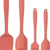 Köksredskap - UTMÄRKT - KO-404002790ruzo - 4 delar - Silikon - Rosa