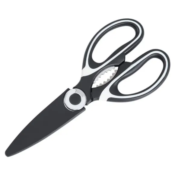 Kökssax i rostfritt stål - Heavy Duty multifunktionell matlagningssax för fjäderfä, grönsaker, nötter och flaskor