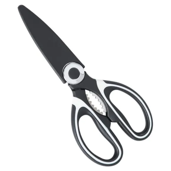 Kökssax i rostfritt stål - Heavy Duty multifunktionell matlagningssax för fjäderfä, grönsaker, nötter och flaskor