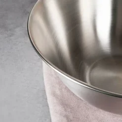 Köksskål, metall, stål, halkfri, silver, 21,5 cm, 1,9 L, VILDE 259642