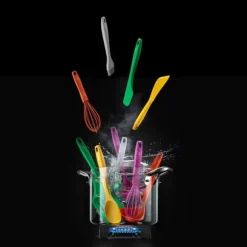 Köksspatel, silikon, 28 cm, grön Smart Tools / Lurch
