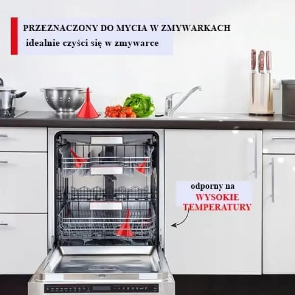 Kökstratt 12cm för att fylla flaskor och burkar. POLSK PRODUKT CERTIFIERAD.