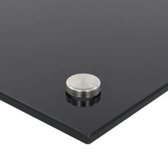 Köksverktyg & köksgeråd - Living Stänkskydd svart 70x50 cm härdat glas