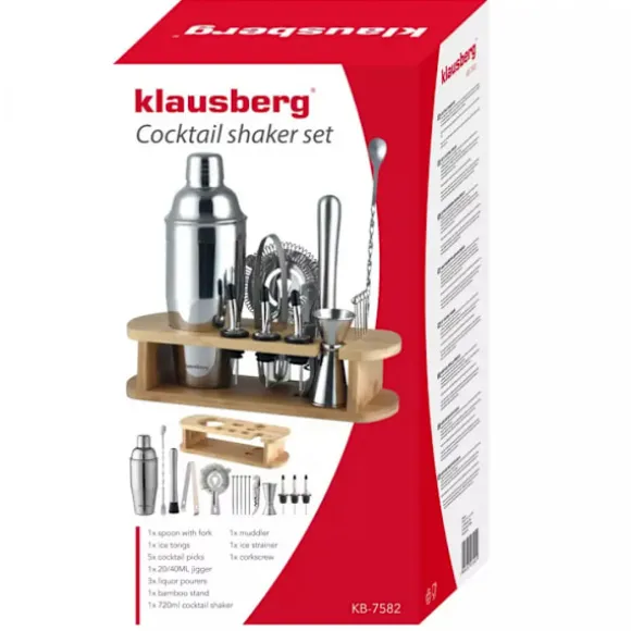 Klausberg Barset 16 Delar Rostfritt Stål