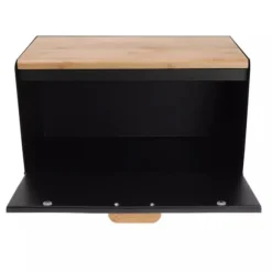 KLAUSBERG DUBBELSIDIG BRÖDBOX KB-7425 mattsvart