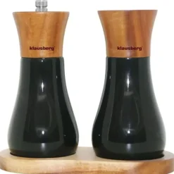 KLAUSBERG KB-7594 akacia salt och peppar set med kvarn