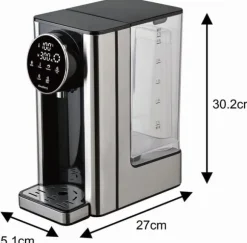 KLAUSBERG KB-7880 2,7L varmvattenautomat med temperaturkontroll