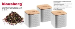KLAUSBERG KÖKSBEHÅLLARE KB-7485 SET