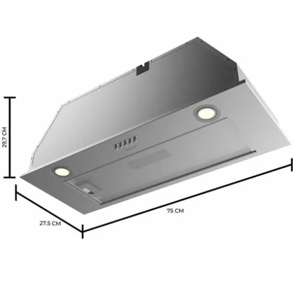 Klocka Cecotec Bolero Flux IM 756500 Inox A 630 m³/h